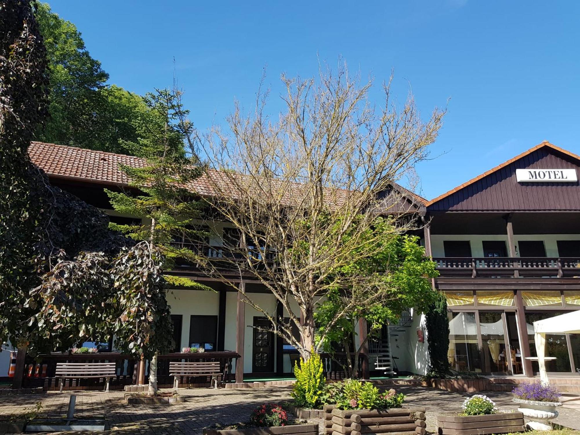 Motel Zur Festwiese Gierstädt エクステリア 写真